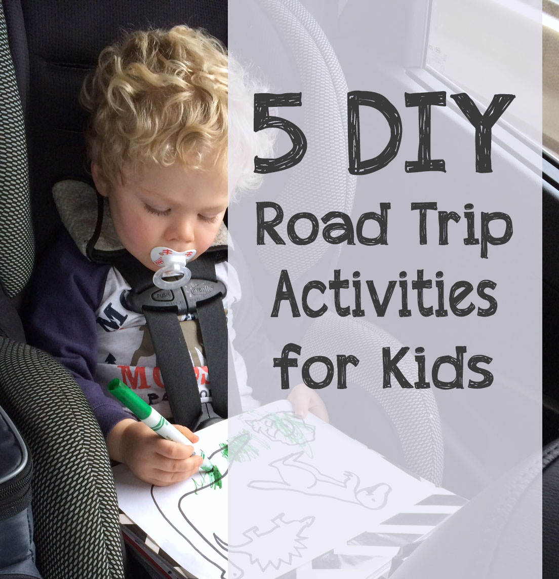 5 DIY Road Trip Activities for Kids - Harlow & Thistle